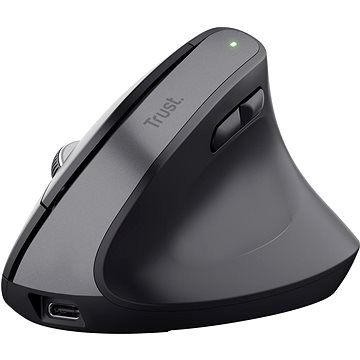 E-shop Trust BAYO+ Eco Ergonomic Wireless Mouse Black