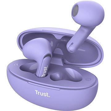 E-shop Trust YAVI ENC ECO FRIENDLY earphones lila