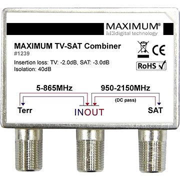 E-shop Maximum TV-SAT Combiner HIGH ISO