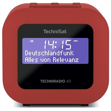 E-shop Radiowecker TechniSat TECHNIRADIO 40, rot
