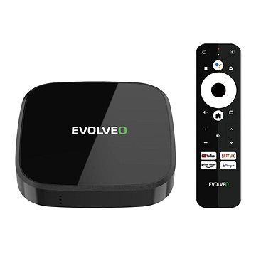 E-shop EVOLVEO MultiMedia Box A4, 4k Ultra HD, 32 GB, Android 11