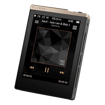 COWON Plenue D2 64GB - černo/zlatý (8809290183651)