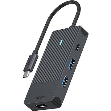 E-shop Rapoo UCM-2001 4-in-1 USB-C Multiport Adapter