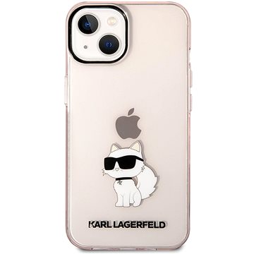 E-shop Karl Lagerfeld IML Choupette NFT Back Cover für iPhone 14 Plus - Pink