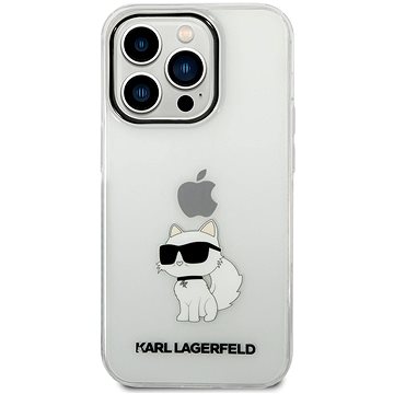E-shop Karl Lagerfeld IML Choupette NFT Back Cover für iPhone 14 Pro - Transparent