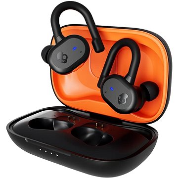 E-shop Skullcandy Push Active True Wireless In-Ear - schwarz/orange - Funkkopfhörer