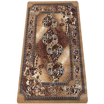 Kusový koberec Alfa hnědý 09 -90 × 310 cm