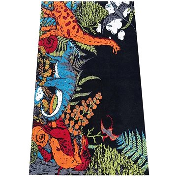 Dětský kusový koberec Dinosauři 160 × 220 cm