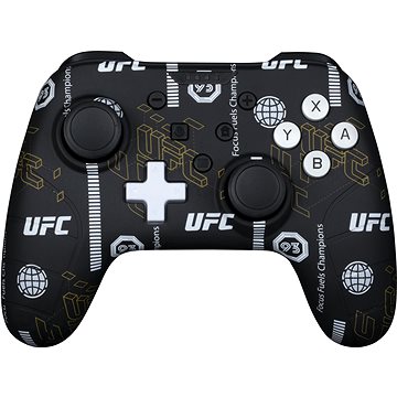 Gamepad Konix UFC drôtový herný ovládač čierny