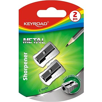 E-shop KEYROAD Metall Spitzer - silber - 2er-Pack