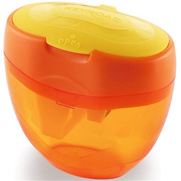 E-shop KEYROAD TRI Plus mit Behälter, orange