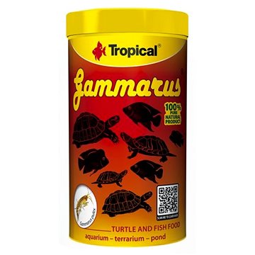 Tropical Gammarus 500 ml / 60 g prírodné krmivo