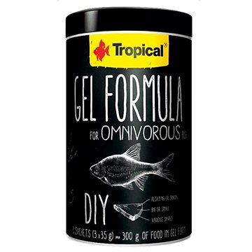 Tropical Gel Formula for Omnivorous Fish 1000 ml 3× 35 g