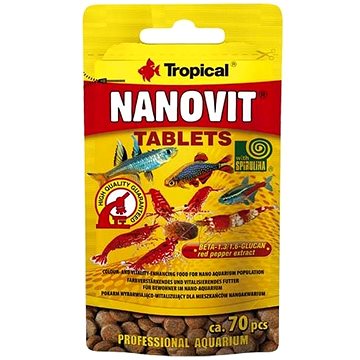 Tropical Nanovit Tablets 10 g 70 ks