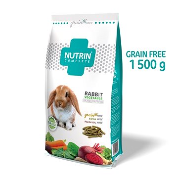 Nutrin Complete Grain-Free Vegetable králik 1 500 g