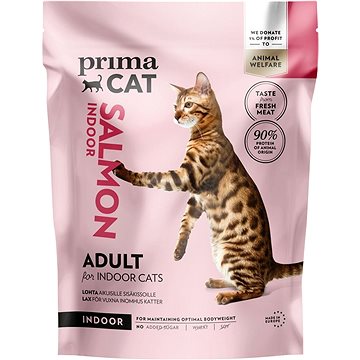 PrimaCat Losos pre dospelé mačky žijúce vnútri 400 g
