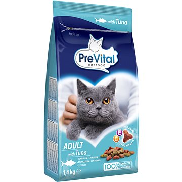 PreVital granule s tuniakom pre dospelé mačky 1,4 kg