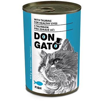 Don Gato Konzerva pre mačky s rybou 415 g