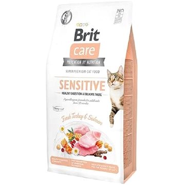 Brit Care Cat Grain-Free Sensitive Healthy Digestion & Delicate Taste, 7 kg