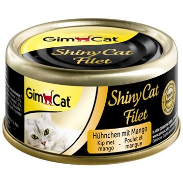 GimCat Shiny Cat filet kura s mangom 70 g