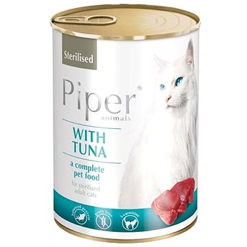 Piper Cat Sterilised Tuniak 400 g