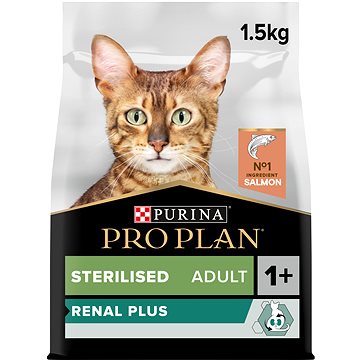 Pro Plan Cat Sterilised renal plus s lososom 1,5 kg