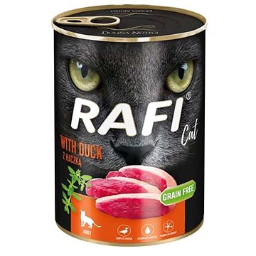 Rafi Cat Grain Free konzerva s kačacím mäsom 400 g