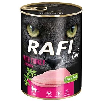 Rafi Cat Grain Free konzerva s morčacím mäsom 400 g