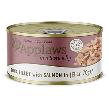 Applaws konzerva Cat Jelly Tuniak s lososom 70 g