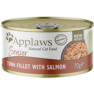 Applaws konzerva Cat Senior Tuniak s lososom 70 g