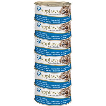 Applaws konzerva Cat Jelly Tuniak s krabom 6 × 156 g