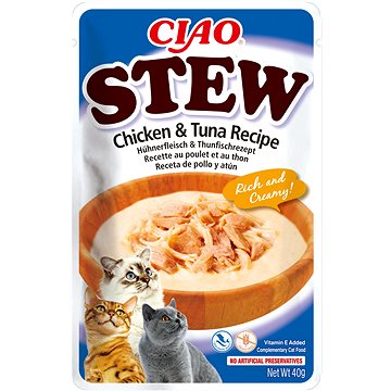 Ciao Churu Cat Stew kuracia a tuniaková receptúra 40 g