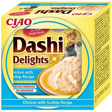 Ciao Dashi Delights kura s hrebenatkou 70 g