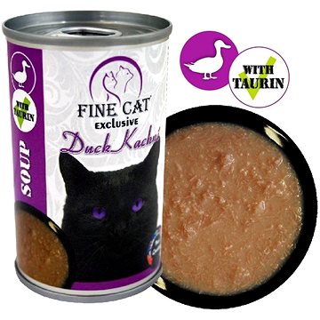 Fine Cat Exclusive polievka pre mačky kačacie 158 g