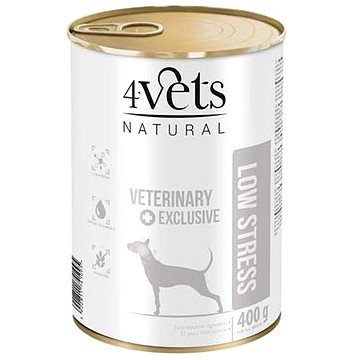 4Vets Natural Veterinary Exclusive Low STRESS Dog 400 g