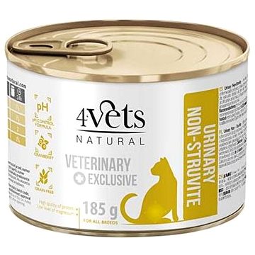 4Vets Natural Veterinary Exclusive Urinary Cat 185 g