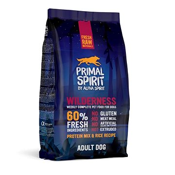 Primal Spirit Dog Wilderness 60 % 1 kg