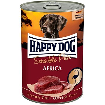 Happy Dog Strauß Pur Africa 400 g