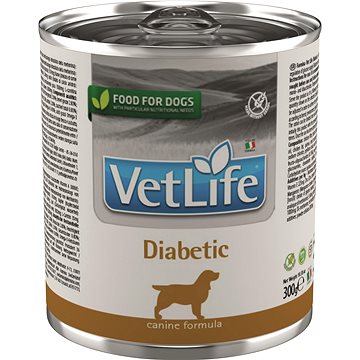 Vet Life Natural Dog konzerva Diabetic 300 g