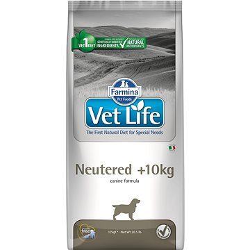 Vet Life Natural Dog Neutered >10 kg 12 kg