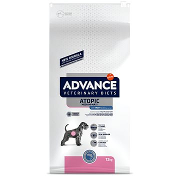 Advance-VD Dog Avet Dog Atopic med/max pstruh 12 kg