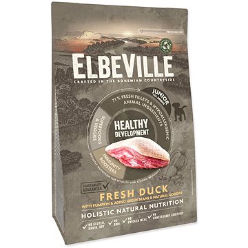 Elbeville Puppy and Junior All Breeds Healthy Development Fresh Duck 4 kg