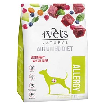 4Vets Air dried natural veterinary exclusive allergy