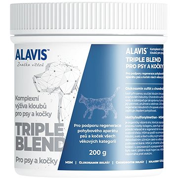 ALAVIS Triple Blend pre psov a mačky 200 g