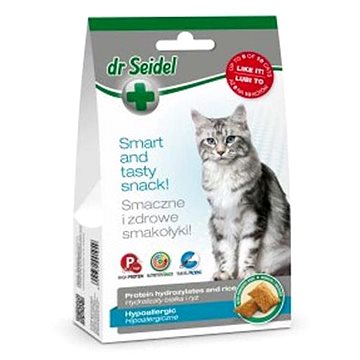 Dr. Seidel Zdravé pochúťky pre mačky hypoalergénne 50 g