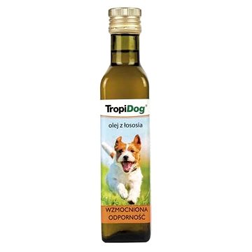 TropiDog Lososový olej pre psov 250 ml
