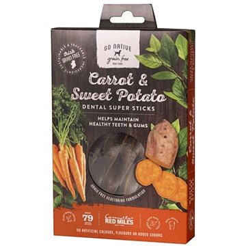 Go Native Super Dental Carrot and Sweet Potato 150 g