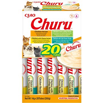 Ciao Churu Cat BOX kurací výber 20× 14 g