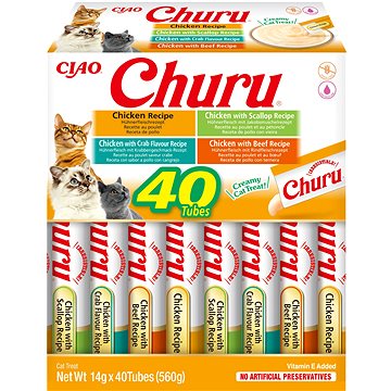 Ciao Churu Cat BOX kurací výber 40× 14 g