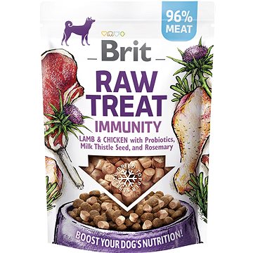 Brit Raw Treat Immunity Freeze-dried treat and topper Lamb & Chicken 40 g
